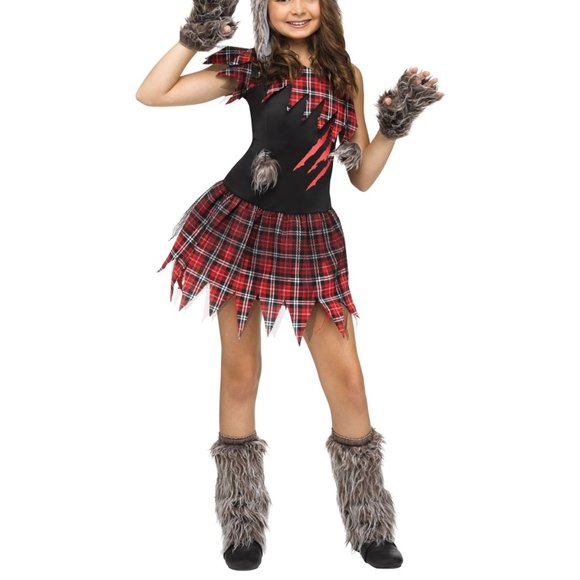 Wolf Girl Costume Size Large 12-14 - Picture 2 of 2
